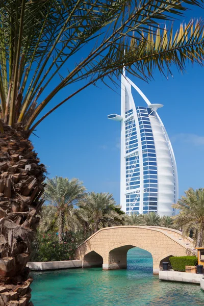 Burj Al Arab Hotel in Dubai. — Stockfoto