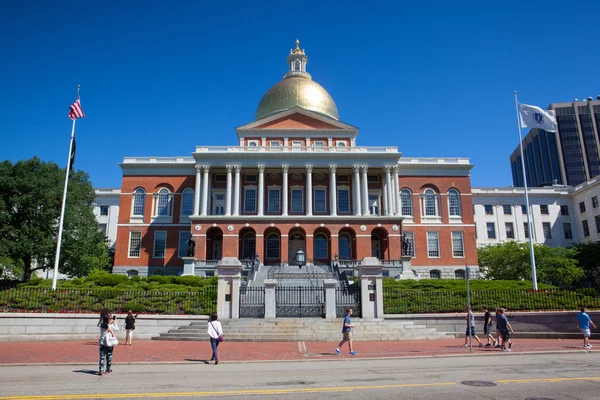 Den tydliga bilden av Massachusetts statligt hus — Stockfoto