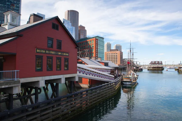 Boston Tea Party Muzeum — Zdjęcie stockowe