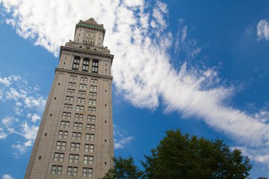 Geç akşam içinde Boston özel ev Kulesi