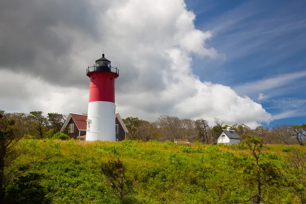 Faro Nauset Light en Eastham, Estados Unidos — Foto de Stock