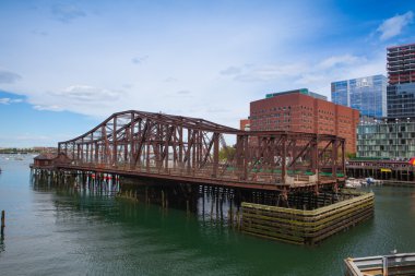 Boston manzarası ve Kuzey bizi bir daha. 