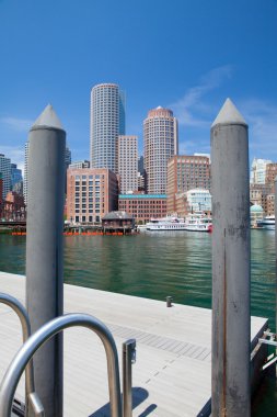 Boston manzarası ve Kuzey bizi bir daha. 