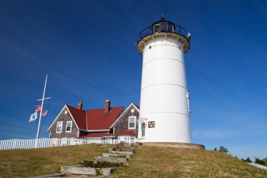 Nobska nokta ışık Cape Cod, ABD bulunan bir deniz feneri olduğunu