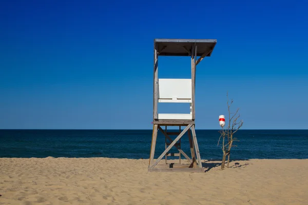 Watchtower en la playa vacía, Cape Cod, Massachusetts , —  Fotos de Stock