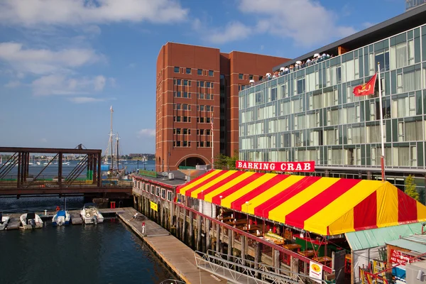 Die berühmte Restaurant bellende Krabbe — Stockfoto