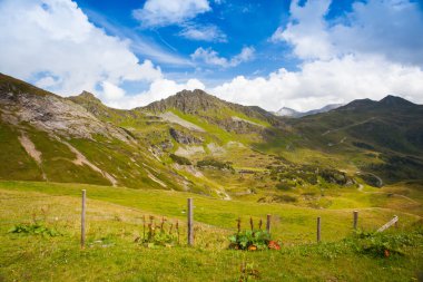 Obertauern Kayak Merkezi Avusturya'da yataydan yaz