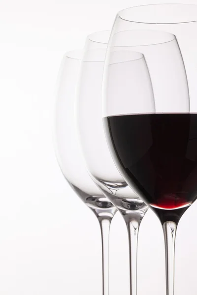 Wineglass with red  wine — Stock Photo, Image