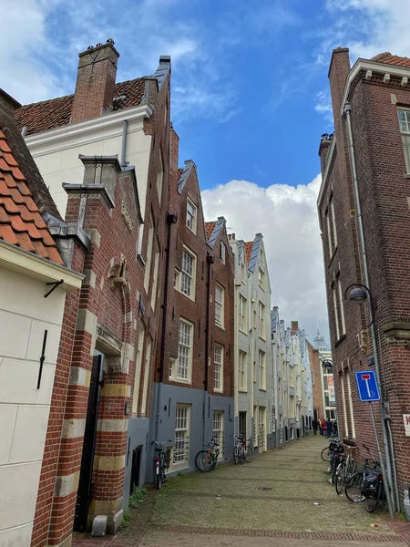 Amsterdam Nederland Oktober 2019 Hoofdingang Van Het Begijnhof Het Een — Stockfoto