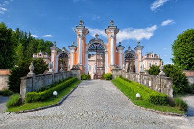 benzersiz Rokoko mantion