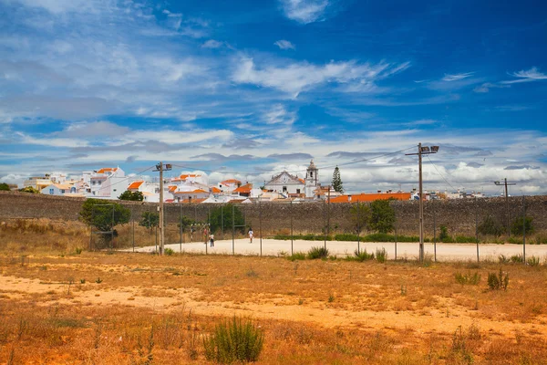 Lagos város történelmi falak, algarve, Portugália — Stock Fotó