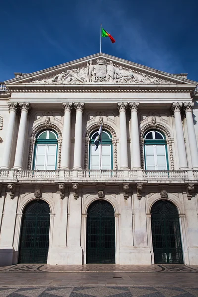 リスボンの建物の歴史的な市庁舎 — ストック写真