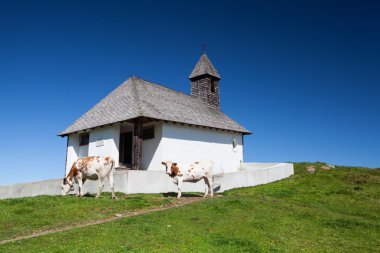 mera üzerinde titol alps, Avusturya için chapel yakınındaki