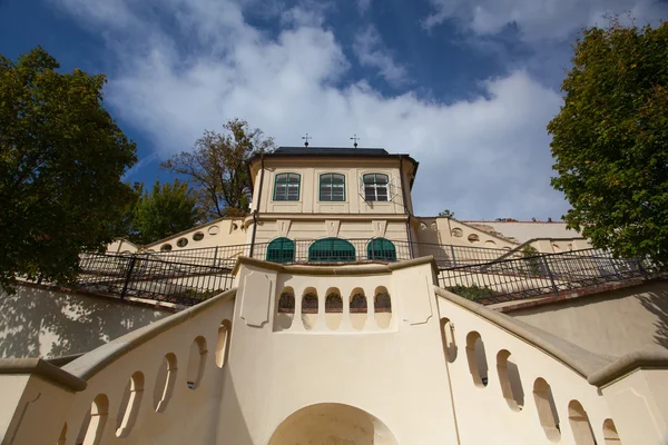 The Small Furstenber garden in Prague — Stock Photo, Image