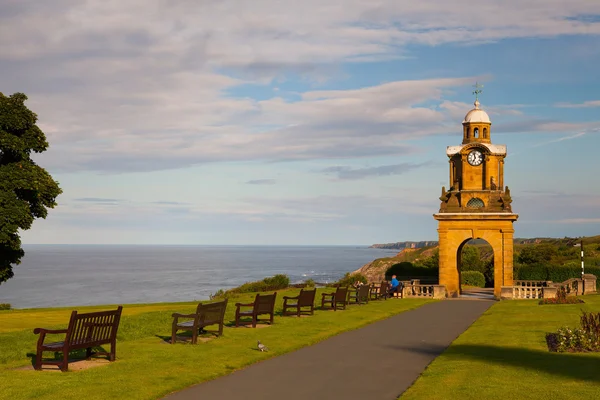 Scarborough, Angleterre 14 juillet 2012 : Holbeck Clock Tower a été acheté — Photo