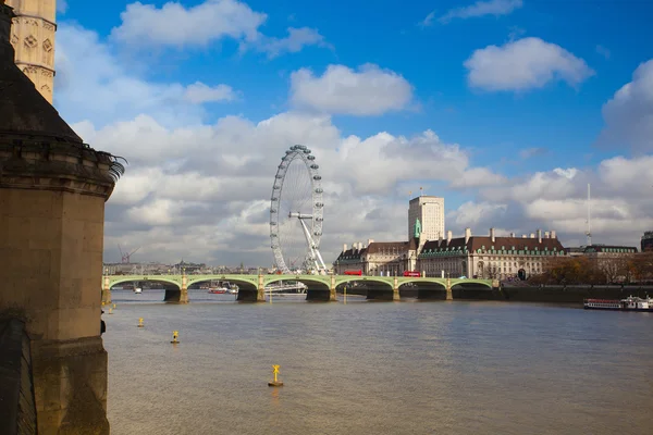 Olho de Londres — Fotografia de Stock