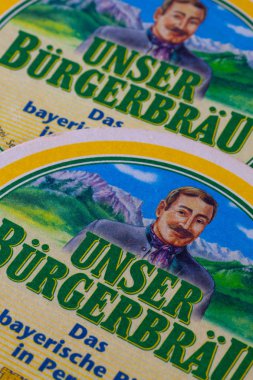 Unser Burgerbrau bira Beermats