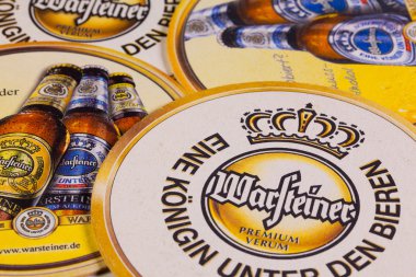 Beermats Warsteiner bira
