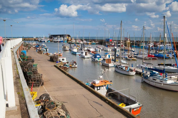 Puerto en Bridlington — Foto de Stock