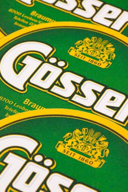 Beermats Gosser bira.