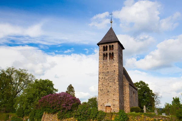 Chapel on cemetery in Svetla nad Sazavou — Stock Photo, Image