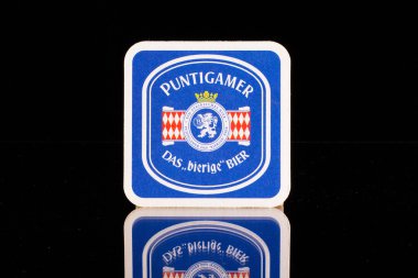 Beermat Puntigamer bira.