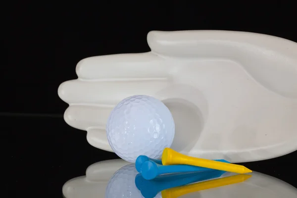 Keramik hand och golf utrustning — Stockfoto