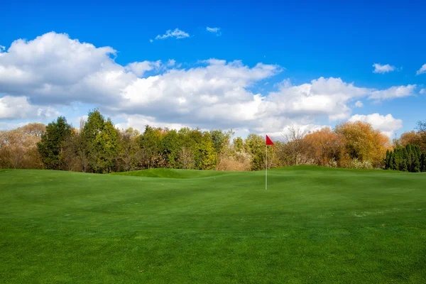 Lege golfbaan — Stockfoto