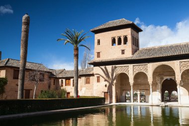 alhambra'da granada'da