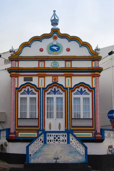 Pequeña iglesia llamada imperio en Terceira —  Fotos de Stock