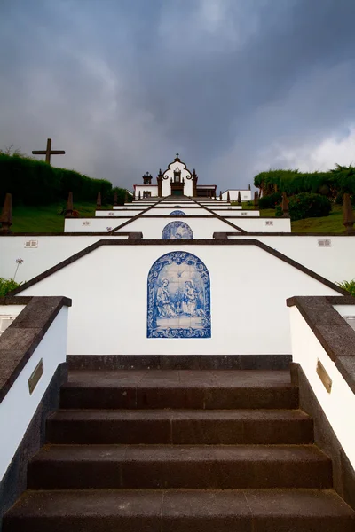 Tempat ziarah di Sao Miguel, Azores — Stok Foto