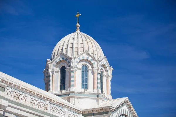 Katolik Basilica Notre Dame De La Garde. — Stok fotoğraf