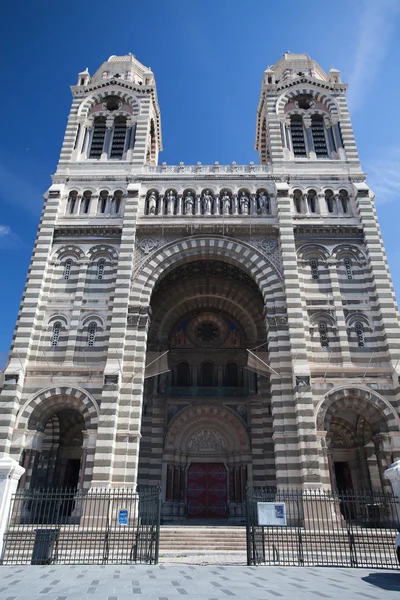 Byzantijnse cathedrale la grote in marseille — Stockfoto