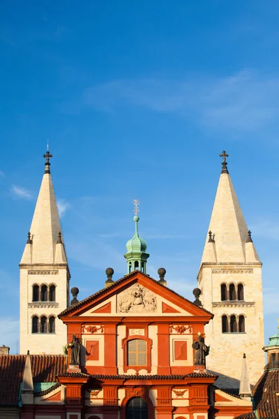 St.George de basiliek in Praag — Stockfoto