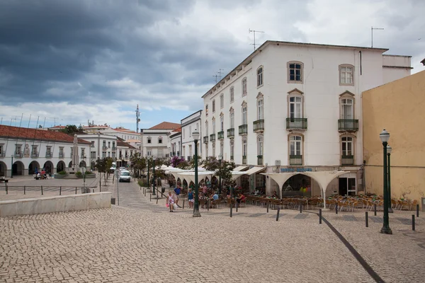 Tavira şehir, algarve, Portekiz tarihi mimarisi — Stok fotoğraf