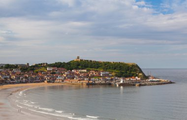 Scarborough, İngiltere'de koyu