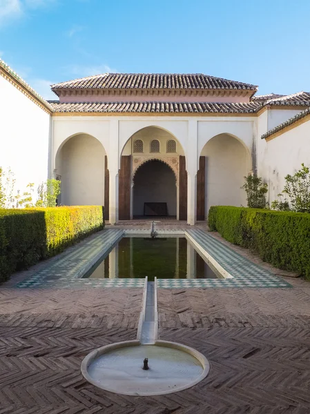 Alcazaba Malaga, İspanya Sarayı — Stok fotoğraf