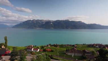 Leman Gölü (Cenevre Gölü), İsviçre Chexbres bölgede üzüm bağları