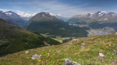 Yukarı Engadine Panoraması