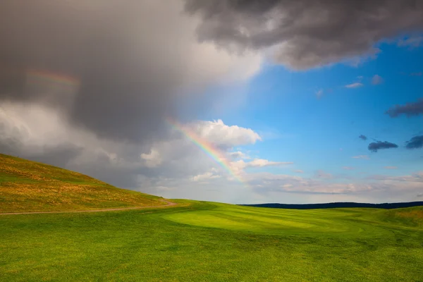 Divided rainbow — Stock Photo, Image