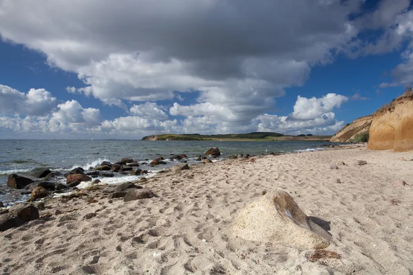 На драматическом побережье Балтийского моря, остров Рюген — стоковое фото