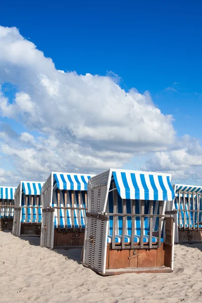 Sunrise  on the beach in Binz, Ruegen Island — Stock Photo, Image