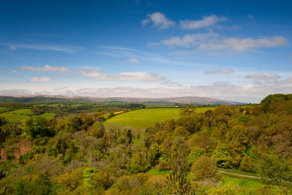 Vue du paysage depuis le Château Drogo — Photo