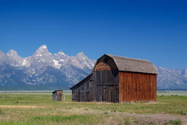 On the iconic John Moulton farm — Stock Photo, Image