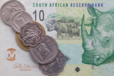 Banknot ve madeni paralar, Rand, Güney Afrika