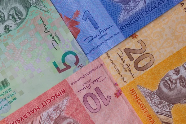Banknot malezyjski Malezji — Zdjęcie stockowe