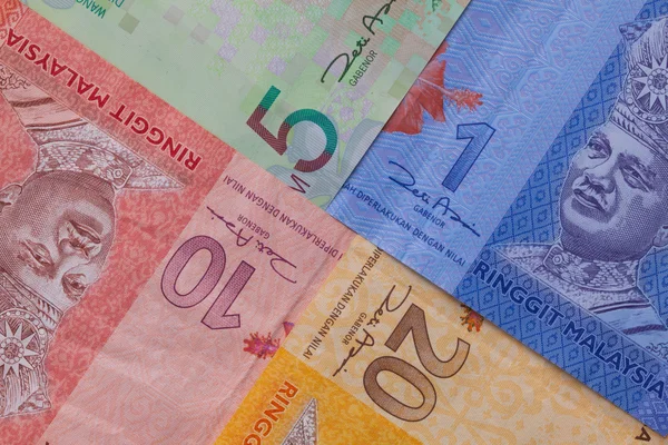 Banknote of  Ringgit of Malaysia — Stock Photo, Image