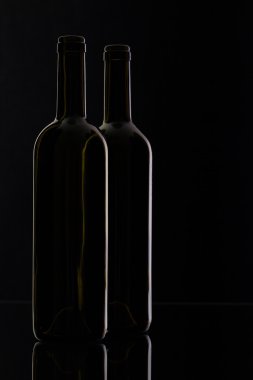 İki farklı şişe şarap 
