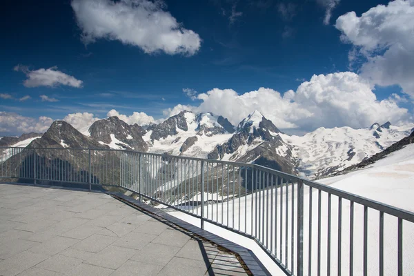 Piz corvatsch dağ görüş — Stok fotoğraf