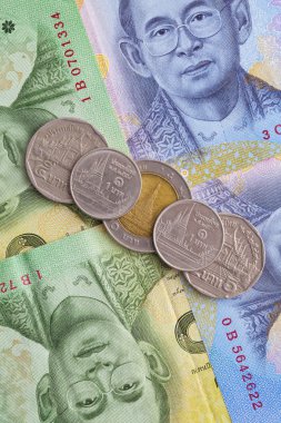 Banknot ve madeni para, Tayland Tayland Bahtı
